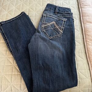 Ariat Dark Blue Straight Leg Jeans